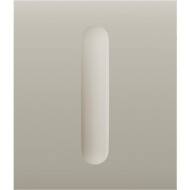 Кнопка для одноклавишного выключателя (диммера) AJAX CenterButton Dimmer 1-gang 2-way for LightSwitch Ivory