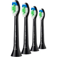 Насадка для зубной щётки PHILIPS Sonicare W2 Optimal Black 4шт (HX6064/88)