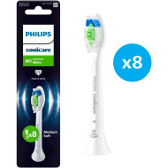 Насадка для зубной щётки PHILIPS Sonicare W2 Optimal White 8шт (HX6068/87)