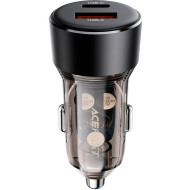 Автомобильное зарядное устройство ACEFAST B12 Fast Charge Car Charger 60W (1xUSB-A, 1xUSB-C) Black
