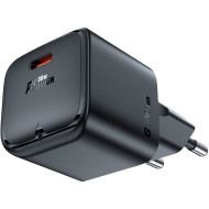 Зарядное устройство ACEFAST A77 Mini Fast Charge Wall Charger GaN PD30W (1xUSB-C) Black