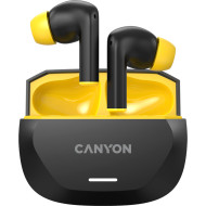 Наушники CANYON Hexagon 7 Black/Yellow