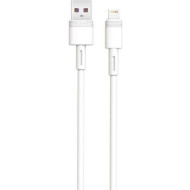 Кабель XO NBQ166 USB-A to Lightning 1м White