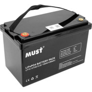 Аккумуляторная батарея MUST LiFePO4 LP15-12100 (12.8В, 100Ач)