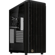 Корпус ASUS ProArt PA401 Wood Edition Tempered Panel Black