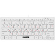 Клавиатура MAXXTER KBM-C01W-UA White