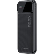 Повербанк CHOETECH B728 1xUSB-C, 2xUSB-A, PD3.0, QC3.0 22.5W 10000mAh Black