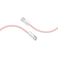 Кабель PROMATE EcoLine-CC120 USB-C to USB-C PD 60W 1.2м Pink