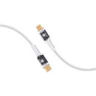 Кабель PROMATE LucidLine-CC200 USB-C to USB-C PD 100W 2м White