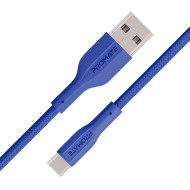 Кабель PROMATE XCord-AC USB-A to USB-C 1м Navy