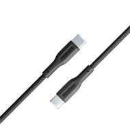 Кабель PROMATE XCord-CC USB-C to USB-C PD 60W 1м Black