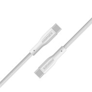 Кабель PROMATE XCord-CC USB-C to USB-C PD 60W 1м White
