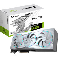 Видеокарта Gigabyte AORUS GeForce RTX 5080 Master Ice 16G (GV-N5080AORUSM ICE-16GD)