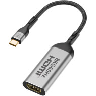 Адаптер PROMATE MediaLink 8K@60Hz Crystal Clarity USB-C to HDMI Gray