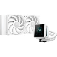 Система водяного охлаждения DEEPCOOL Mystique 240 White (R-LX240-WHDSNMP-G-1)