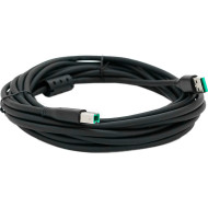 Кабель VEGGIEG V-U207 USB 2.0 AM/BM 5м Black