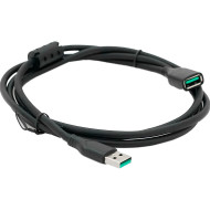 Кабель-удлинитель VEGGIEG V-U105 USB 2.0 AM/AF 1м Black
