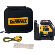 Нивелир лазерный DeWALT DCLE14201GB держатель + монтажная пластина + USB-C кабель + чехол