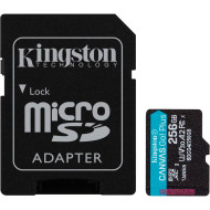 Карта памяти KINGSTON microSDXC Canvas Go! Plus 256GB UHS-I U3 V30 A2 Class 10 + SD-adapter (SDCG4/256GB)