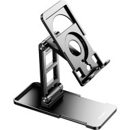 Подставка для смартфона RTAKO TC06 Double-Layer Foldable Desktop Stand Titanium Space Gray