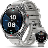 Тактические смарт-часы OUKITEL BT12 Military Smart Watch Gray (6931940789585)