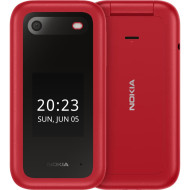 Мобильный телефон HMD 2660 Flip Raspberry Red