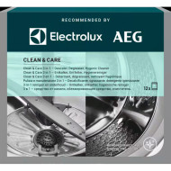 Средство для удаления накипи в стиральных и посудомоечных машинах ELECTROLUX Clean & Care 3-in-1 M2GCP121 12шт (902986547)