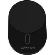 Автодержатель с беспроводной зарядкой CANYON Car Charger OnGrip 105 15W QI2 Wireless Black (CNS-CCH105B)