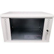 Настенный шкаф 19" ESERVER ES-E435G (4U, 600x350мм, RAL7011)