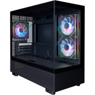 Корпус 1STPLAYER Miku Mi5 2FC7R-1FC7 Black
