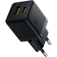 Зарядное устройство BASEUS Palm Fast Charger C+U 20W EU Black (P10111608113-00)