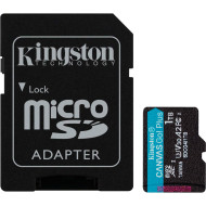 Карта памяти KINGSTON microSDXC Canvas Go! Plus 1TB UHS-I U3 V30 A2 Class 10 + SD-adapter (SDCG4/1TB)