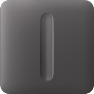 Кнопка для одноклавишного выключателя (диммера) AJAX SoloButton Dimmer 1-gang 2-way for LightSwitch Gray
