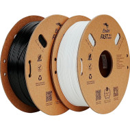 Пластик (филамент) для 3D принтера CREALITY Ender Fast PLA 1.75mm, 2x1кг, Black/White (3301010395)