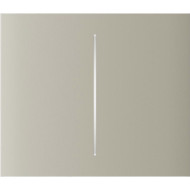 Кнопка для двухклавишного выключателя AJAX CenterButton Vertical 2-gang for LightSwitch Ivory