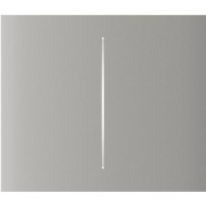 Кнопка для двухклавишного выключателя AJAX CenterButton Vertical 2-gang for LightSwitch Oyster