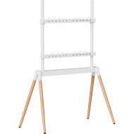 Презентационная стойка с креплением под ТВ GEMBIRD TVS-86F-01-W 55"-86" White