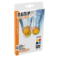Фотобумага COLORWAY High Glossy 10x15см 230г/м² 50л (PG2300504R)