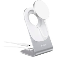 Беспроводное зарядное устройство CHOETECH T518-F 15W Wireless Charger + Holder White
