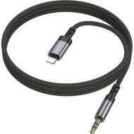 Кабель BOROFONE BL24 Graceful Digital Audio Conversion Cable Lightning - AUX 1м Black