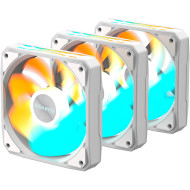 Комплект вентиляторов GIGABYTE EZ Chain RVS Fan 120 Ice White 3-Pack