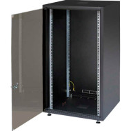 Напольный шкаф 19" ZPAS W-SJB6080-18S-161 (18U, 600x800мм, RAL9005)