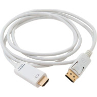 Кабель EXTRADIGITAL KBD1669 DisplayPort - HDMI 2м White