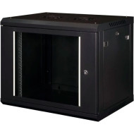 Настенный шкаф 19" HYPERNET PL-WMNC-6U-Black (6U, 600x450мм, RAL9005)