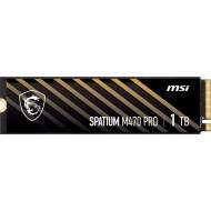 SSD диск MSI Spatium M470 Pro 1TB M.2 NVMe (S78-440L0J0-P83)