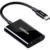 Кардридер UGREEN CM265 Type-C 3.0 Card Reader for TF/SD Black (35622)
