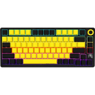 Клавиатура беспроводная LORGAR KBP7075W Black/Yellow (LRG-KBP7075W-YL-US)
