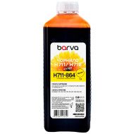 Чернила BARVA для HP 711/712 1L, Yellow (H711-864)