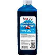 Чернила BARVA для HP 971/973/981 1L, Cyan (H973-992)