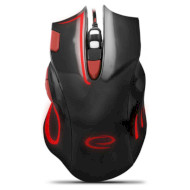 Мышь игровая ESPERANZA MX401 Hawk Black/Red (EGM401KR)